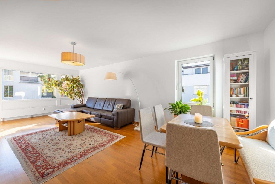 Wohnzimmer Etagenwohnung M�nchen