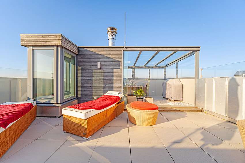 Wintergarten Penthousewohnung M�nchen