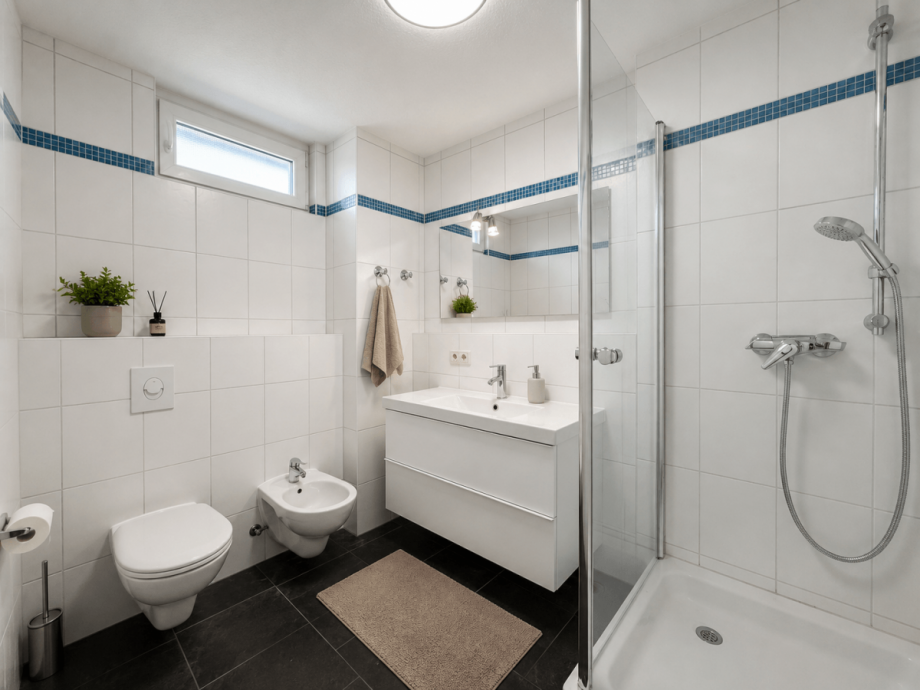Duschbad im Dachgeschoss Reihenmittelhaus Neuried