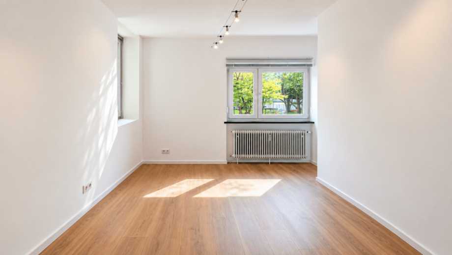 Lichtdurchflutetes Schlafzimmer Erdgeschosswohnung M�nchen