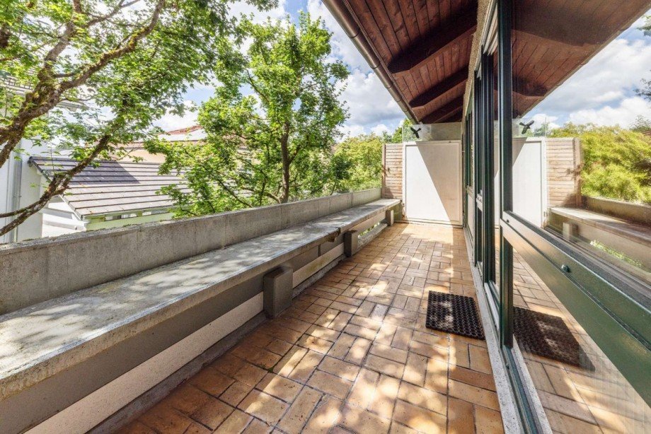 Balkon Etagenwohnung Pullach im Isartal