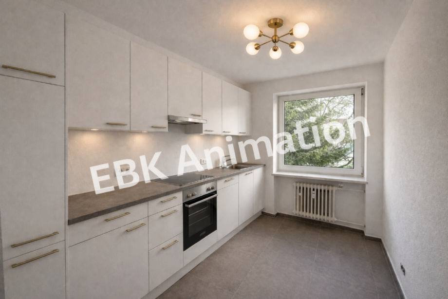K�che Animation Etagenwohnung M�nchen