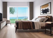 Visualisierung Schlafzimmer 1 VERKAUFT: Prestige-Appartement mit einzigartigem Seeblick am Westufer des Gardasees