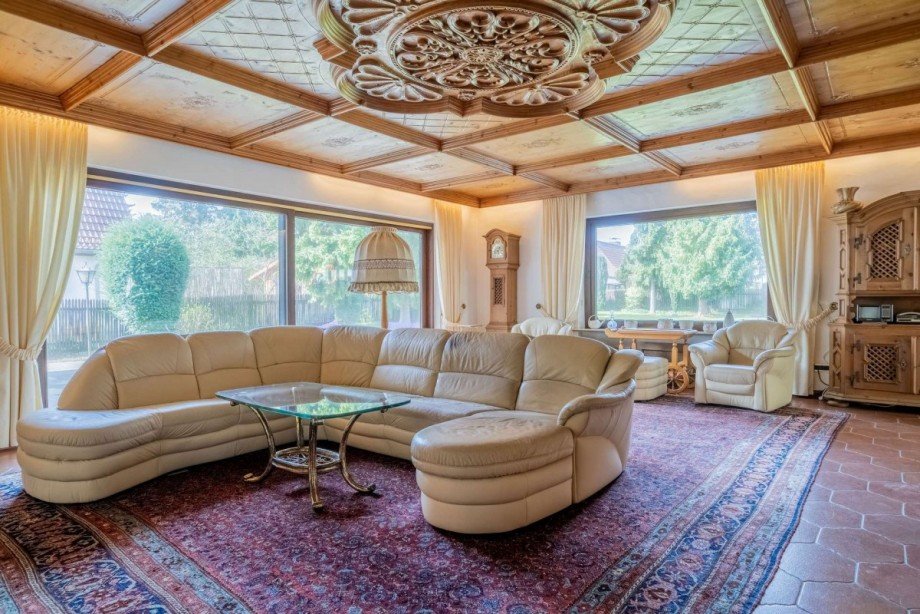 Wohnzimmer Einfamilienhaus M�nchen