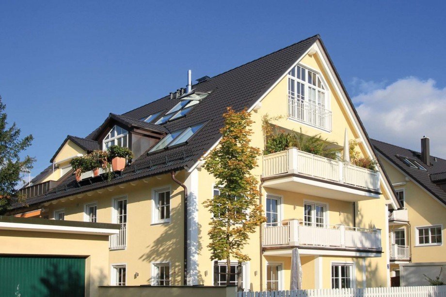 Aussenansicht Dachgeschosswohnung M�nchen
