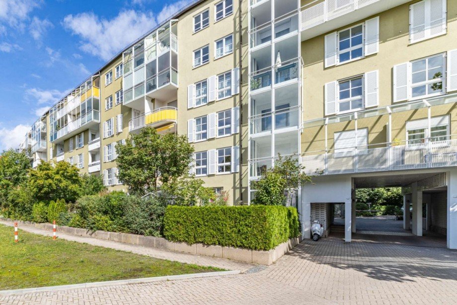 Aussenanlage Etagenwohnung M�nchen