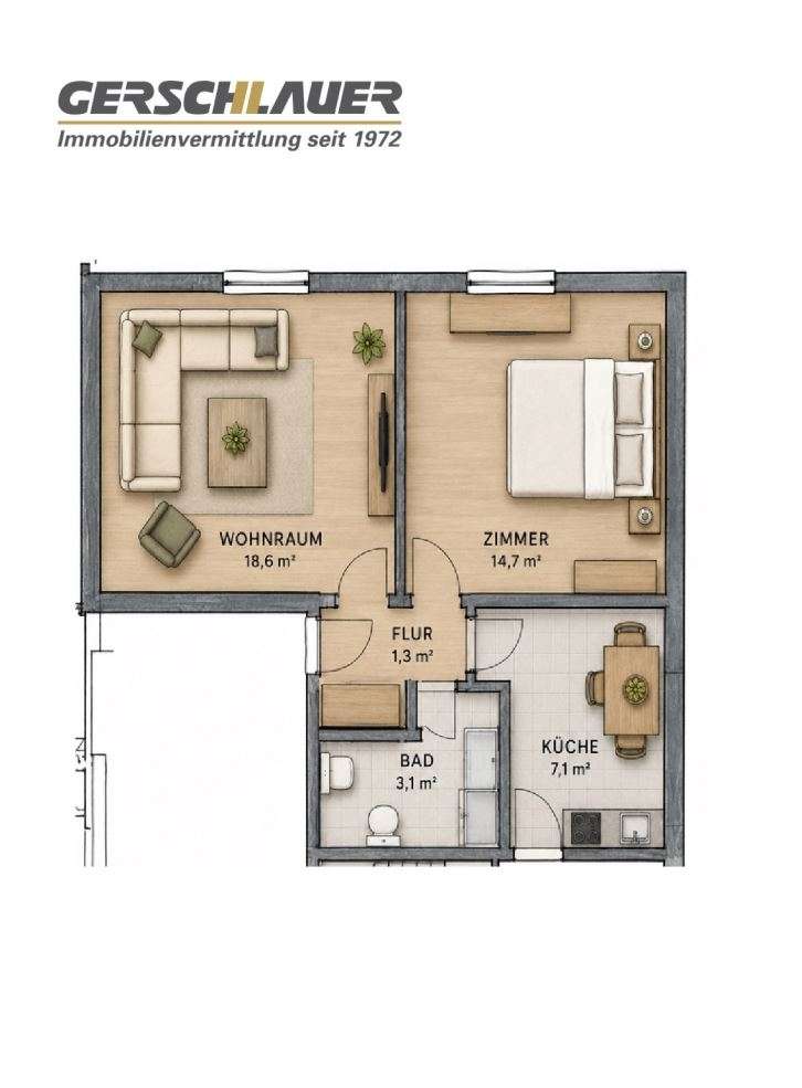 Grundriss Etagenwohnung M�nchen