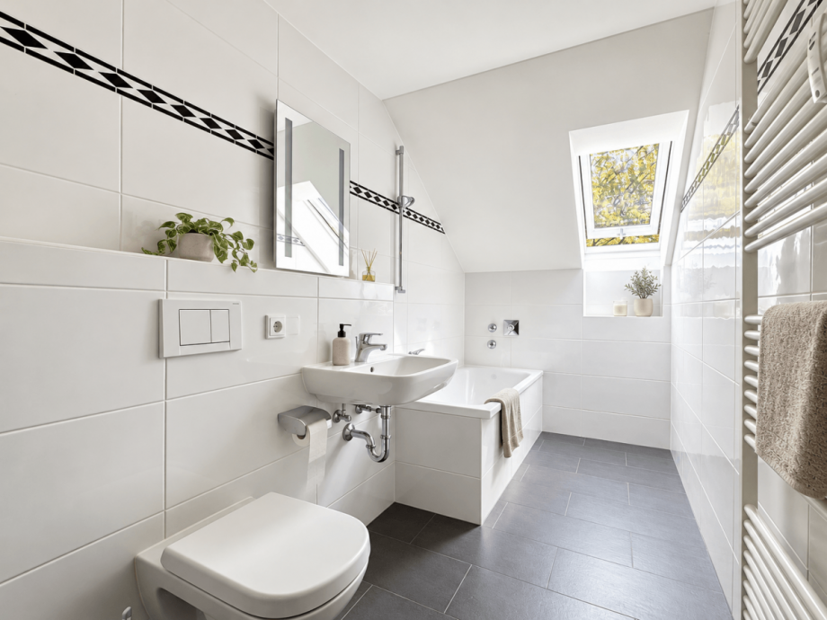 Badezimmer Dachgeschosswohnung M�nchen