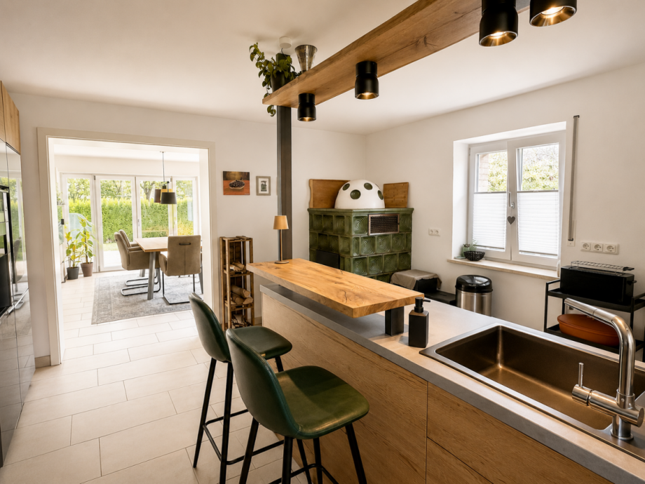 K�che zum Wintergarten EG Zweifamilienhaus 83371 Traunreut