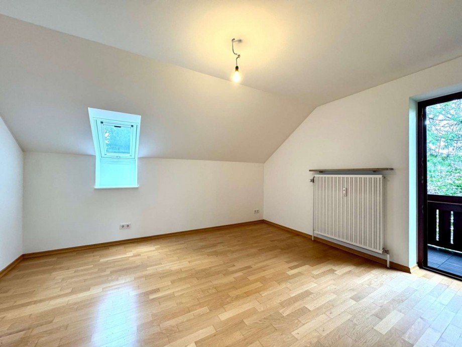 Schlafzimmer Dachgeschosswohnung M�nchen