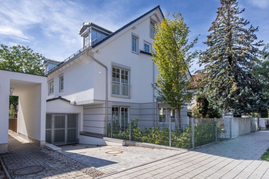 Au�enansicht Dachgeschosswohnung M�nchen