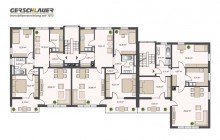 Grundriss 1. OG Ruhiges Mehrfamilienhaus mit 10 Parteien nahe S-Bahn-Station Grafing