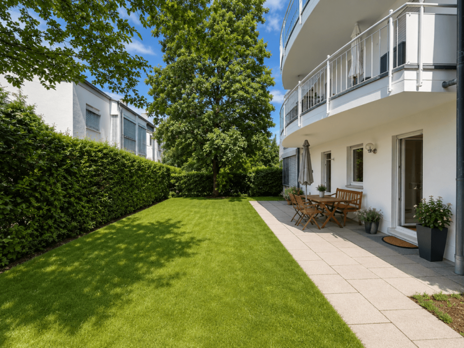 Westgarten aufger�umt Terrassenwohnung Gauting