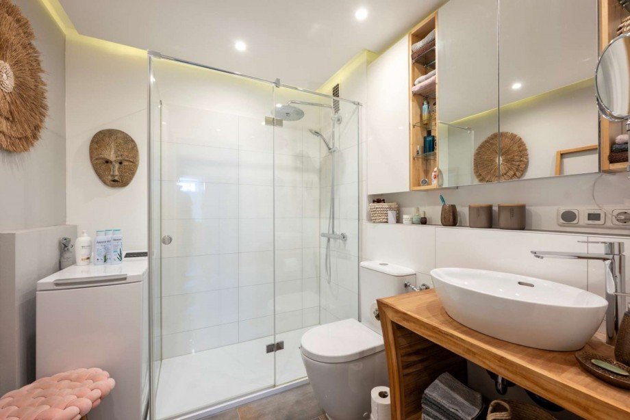 Badezimmer Etagenwohnung Unterschlei�heim