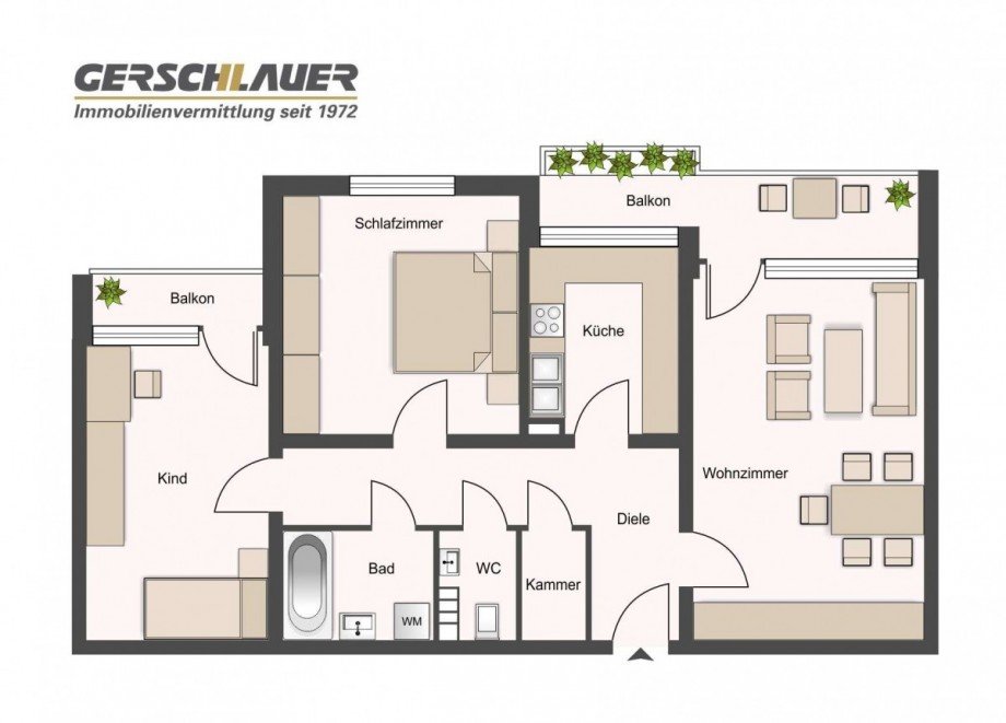 Grundrissplan Etagenwohnung Etagenwohnung M�nchen
