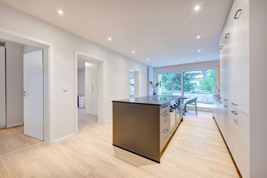 Gemeinschaftsk�che Maisonettewohnung M�nchen