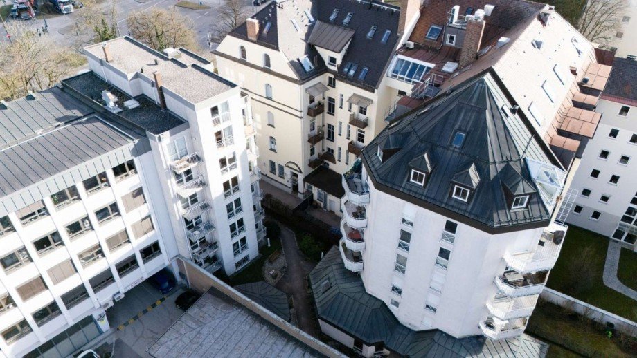 Dohnenaufnahme Mehrfamilienhaus M�nchen