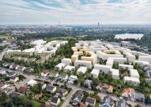 Luftaufnahme der Nachbarschaft 606/ Gro�z�gige 4-Zimmer-Wohnung mit zwei Balkonen im 1.OG