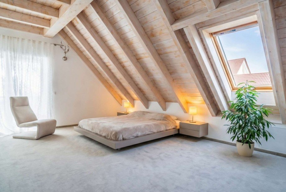 Schlafzimmer Visualisierung Einfamilienhaus Friedberg