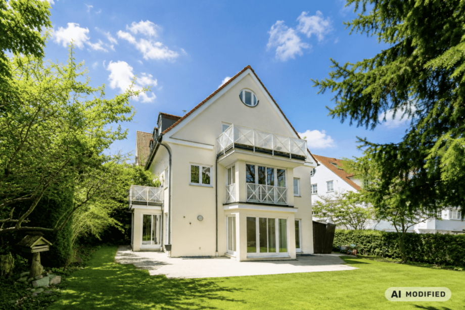 Au�enansicht Erdgeschosswohnung M�nchen