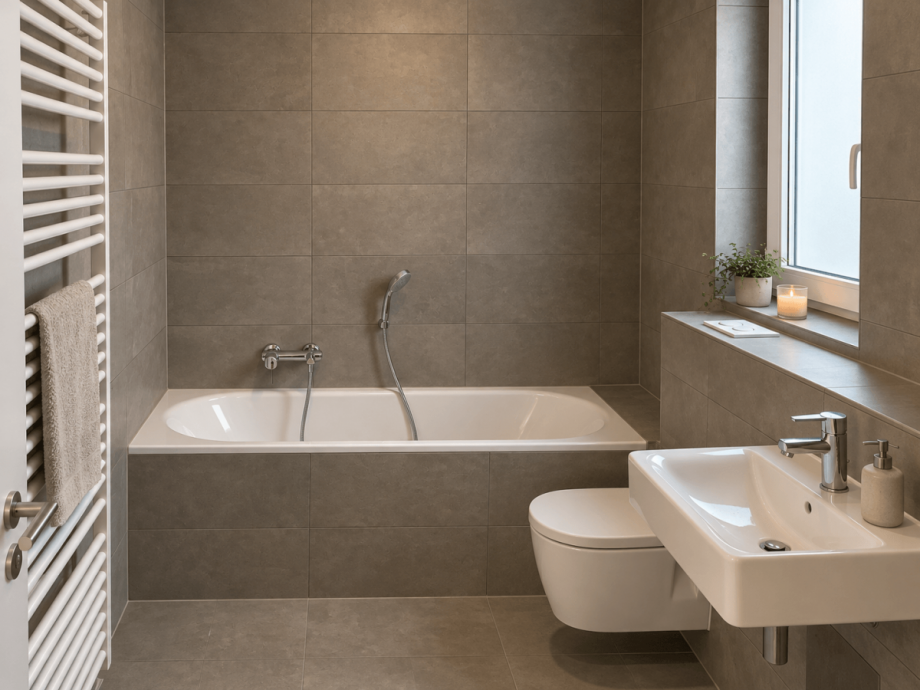 Badezimmer Terrassenwohnung M�nchen