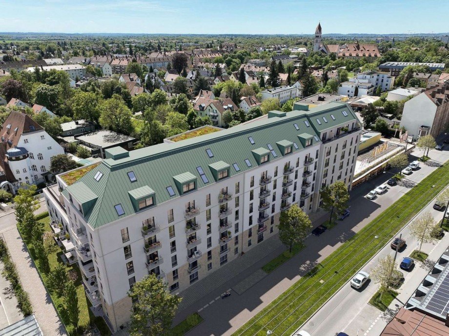 Luftaufnahme Etagenwohnung M�nchen