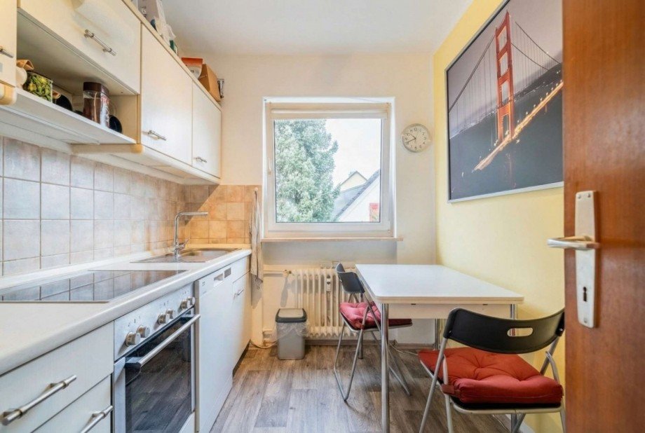 K�che mit Essplatz Etagenwohnung M�nchen