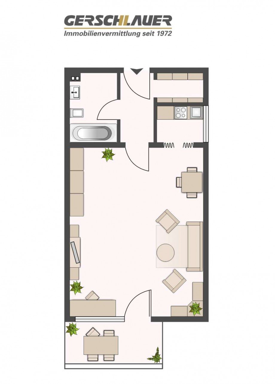 Grundriss Etagenwohnung M�nchen