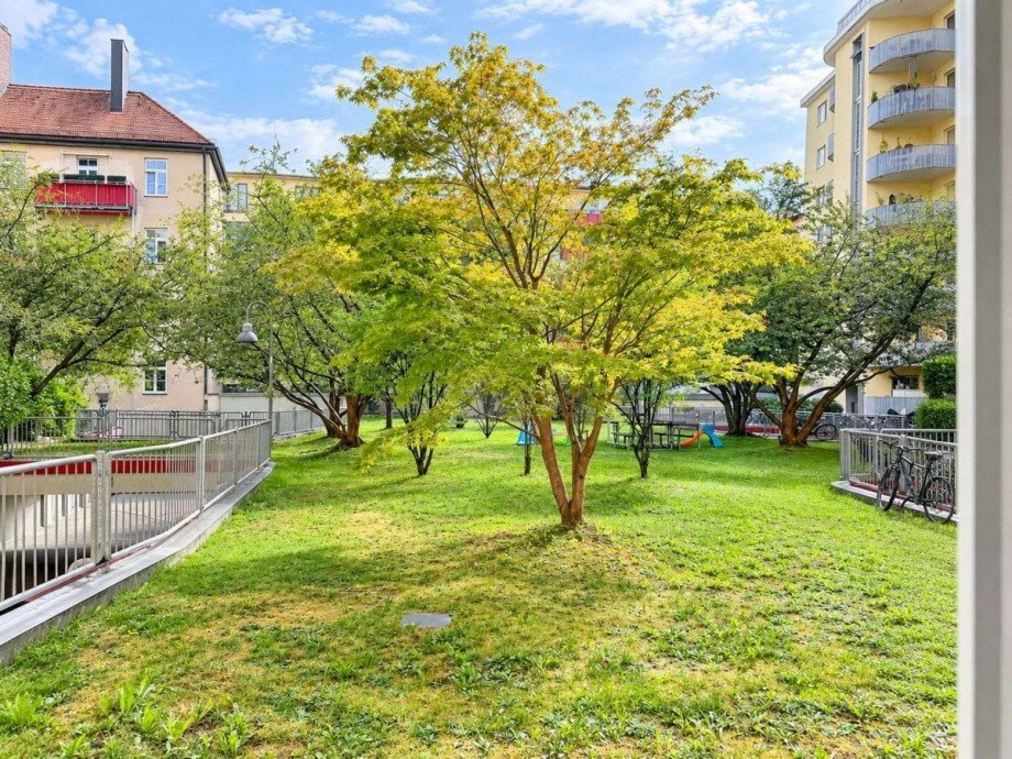 Sch�ne Gartenanlage Erdgeschosswohnung M�nchen