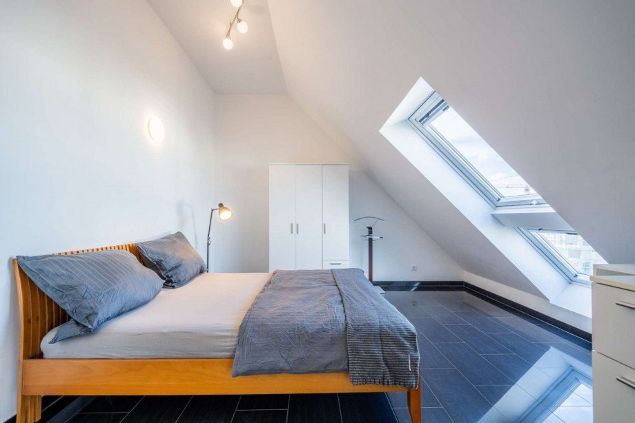 Schlafzimmer DG Maisonettewohnung M�nchen