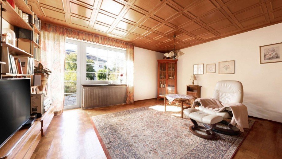 Wohnzimmer Reihenmittelhaus M�nchen