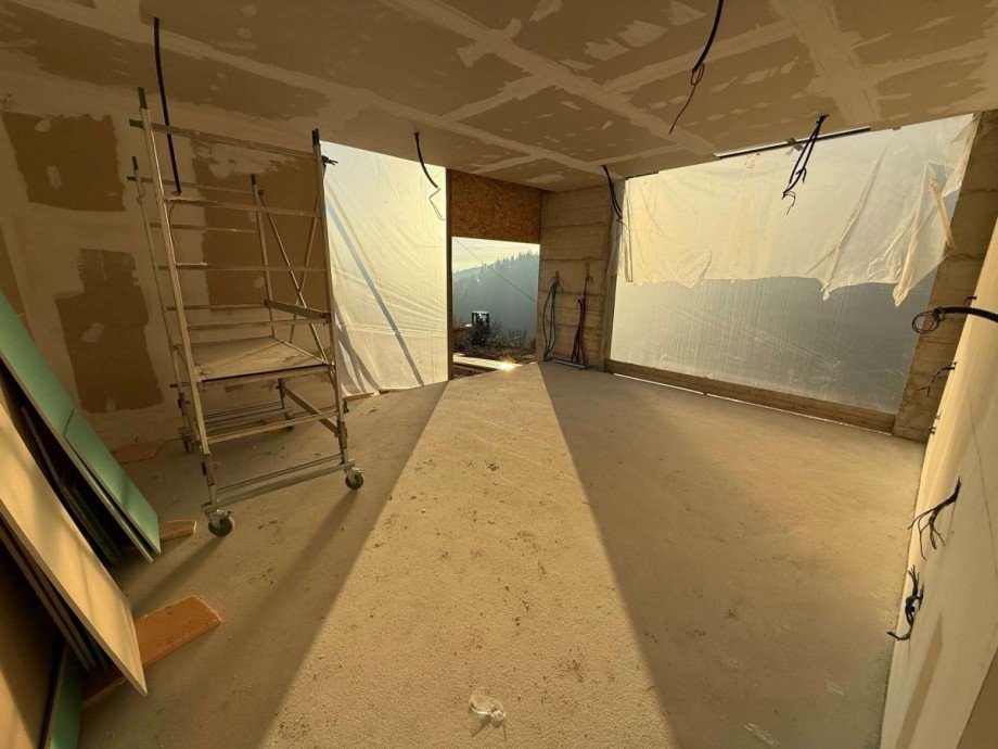 Baufortschritt Masterbedroom Villa Toscolano-Maderno