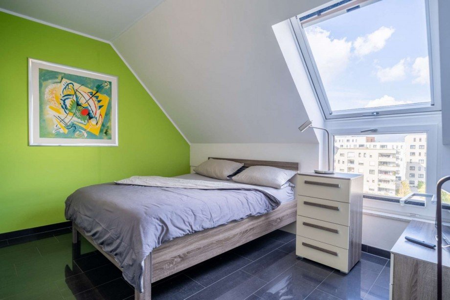 Schlafzimmer Maisonettewohnung M�nchen