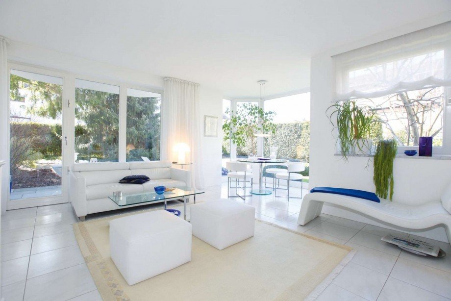 Wohnzimmer Erdgeschosswohnung M�nchen