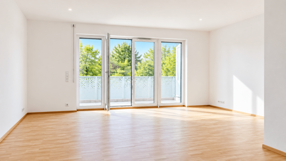 Offener Wohn- und K�chenbereich Dachgeschosswohnung M�nchen