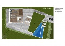 Grundriss Exklusive Villa mit Privat-Resort-Charakter in Bestlage am Gardasee