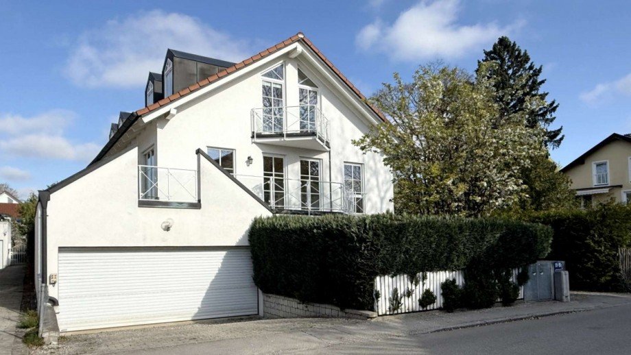 Au�enansicht Maisonettewohnung M�nchen