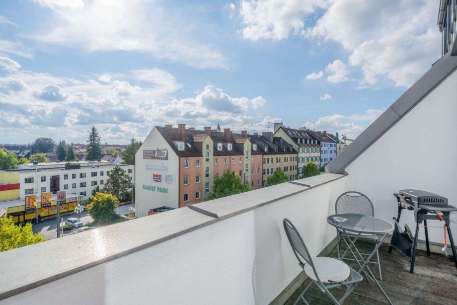 Dachterasse SW Maisonettewohnung M�nchen