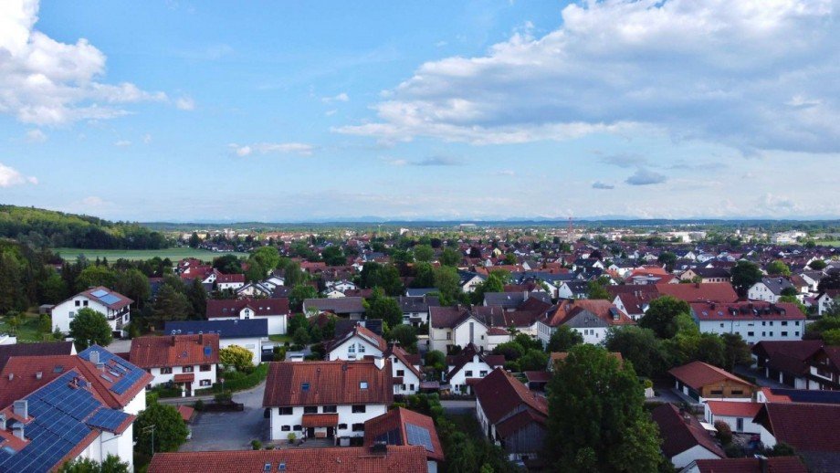 Luftbild Umgebung Wohngrundst�ck Gilching