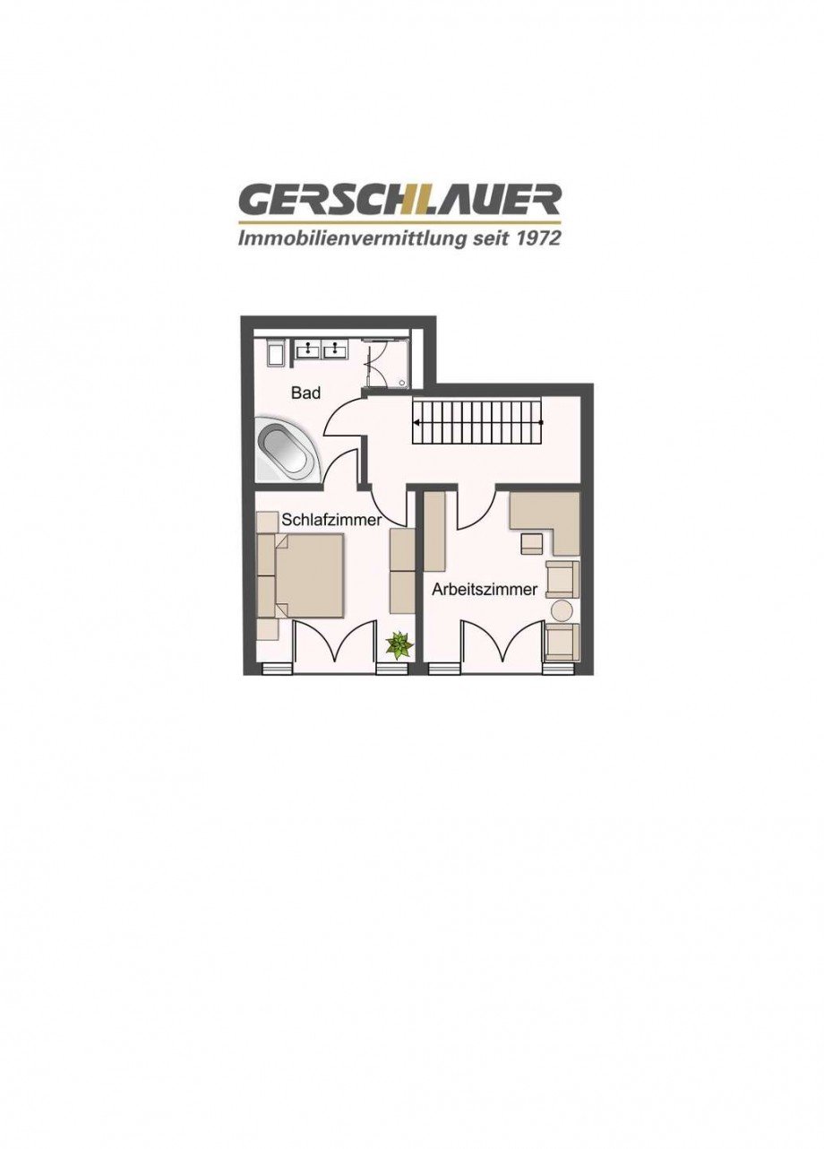 Obergeschoss Loft-Studio-Atelier M�nchen