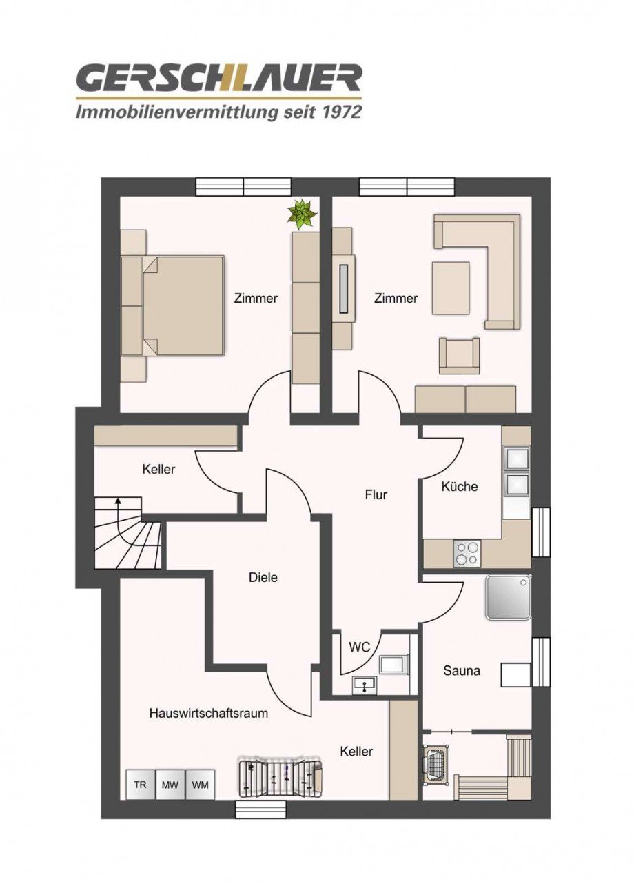 Untergeschoss Einfamilienhaus Friedberg