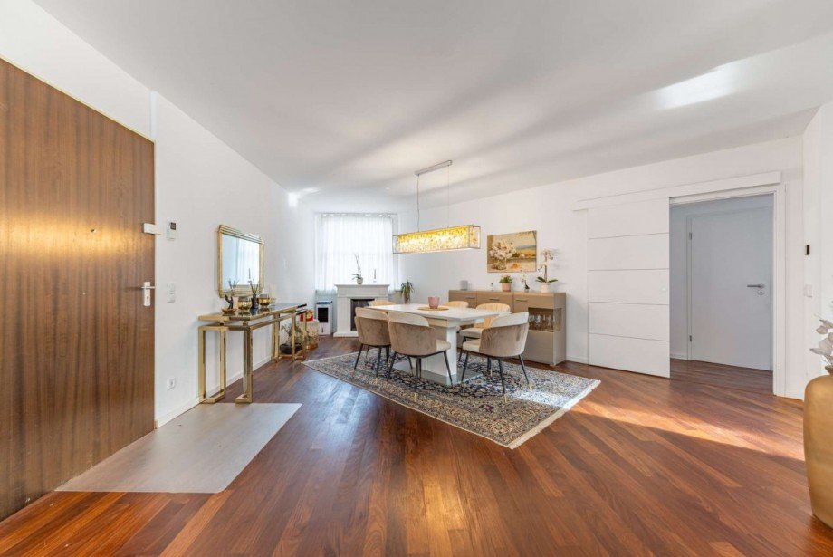 Gem�tlicher Essbereich Dachgeschosswohnung M�nchen