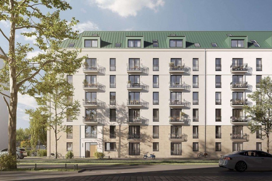 Ansicht Landsberger Stra�e Erdgeschosswohnung M�nchen