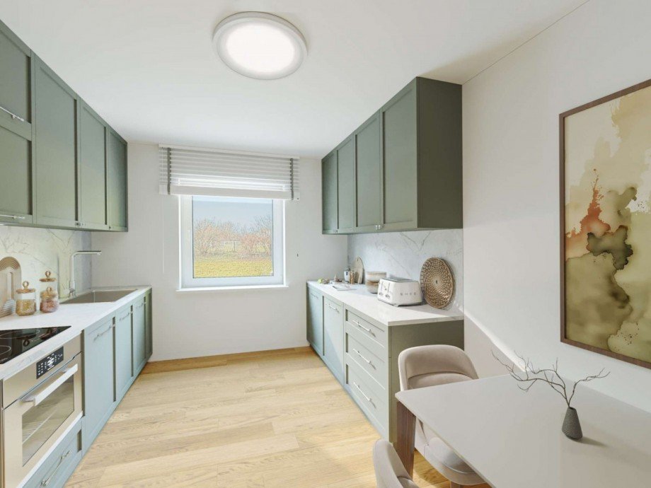 K�che Animation Einfamilienhaus M�nchen