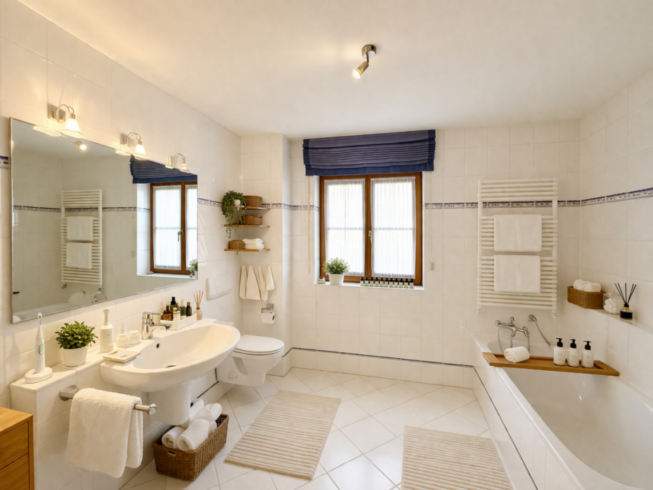 Badezimmer EG Zweifamilienhaus Tutzing