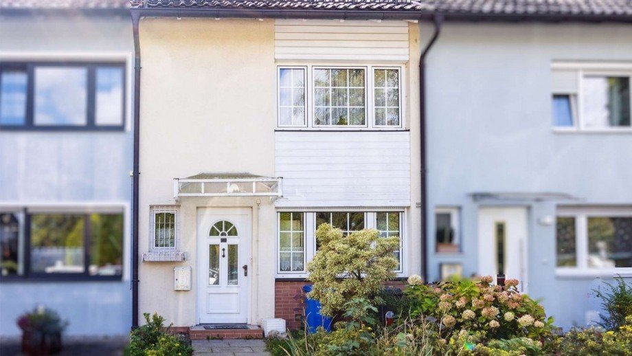 Vorderansicht des Hauses Reihenmittelhaus M�nchen