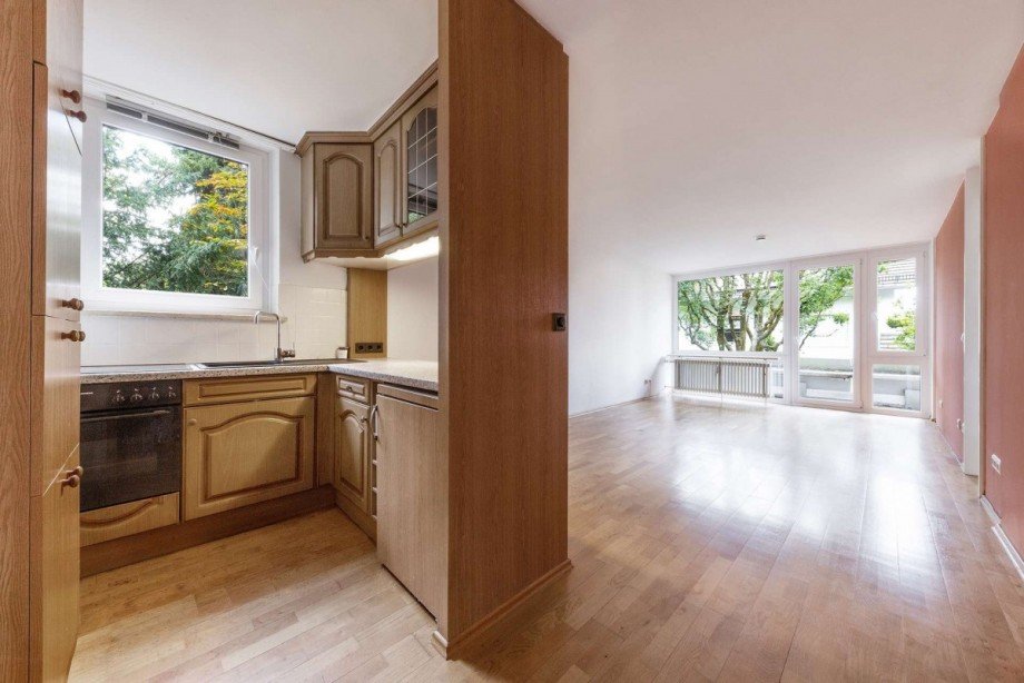 offene K�che mit Wohnbereich Etagenwohnung Pullach im Isartal