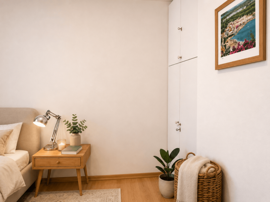 Kleiderschrank Nische Schlafzimmer Etagenwohnung M�nchen