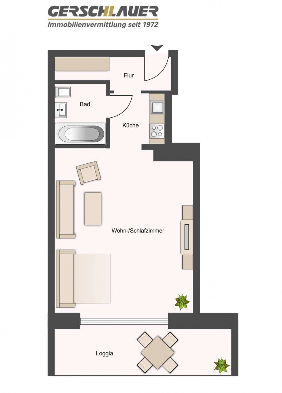 Grundriss Etagenwohnung M�nchen