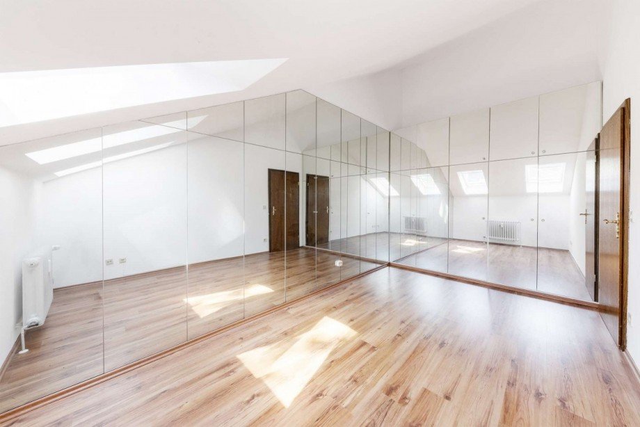 Schlafzimmer Dachgeschosswohnung M�nchen